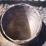 Cleaned chimney liner