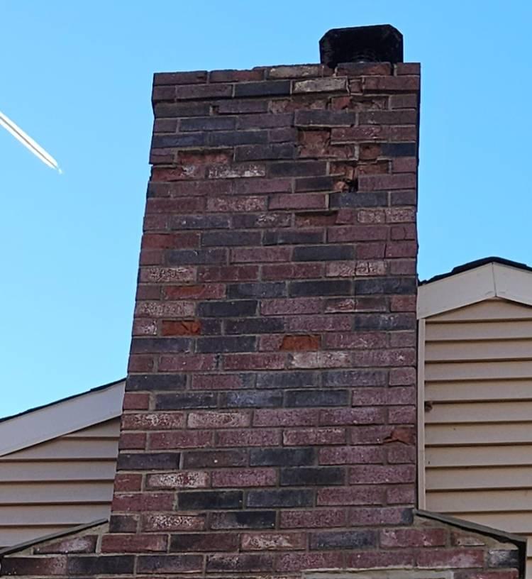 Chimney Rebuild, Woodbridge CT